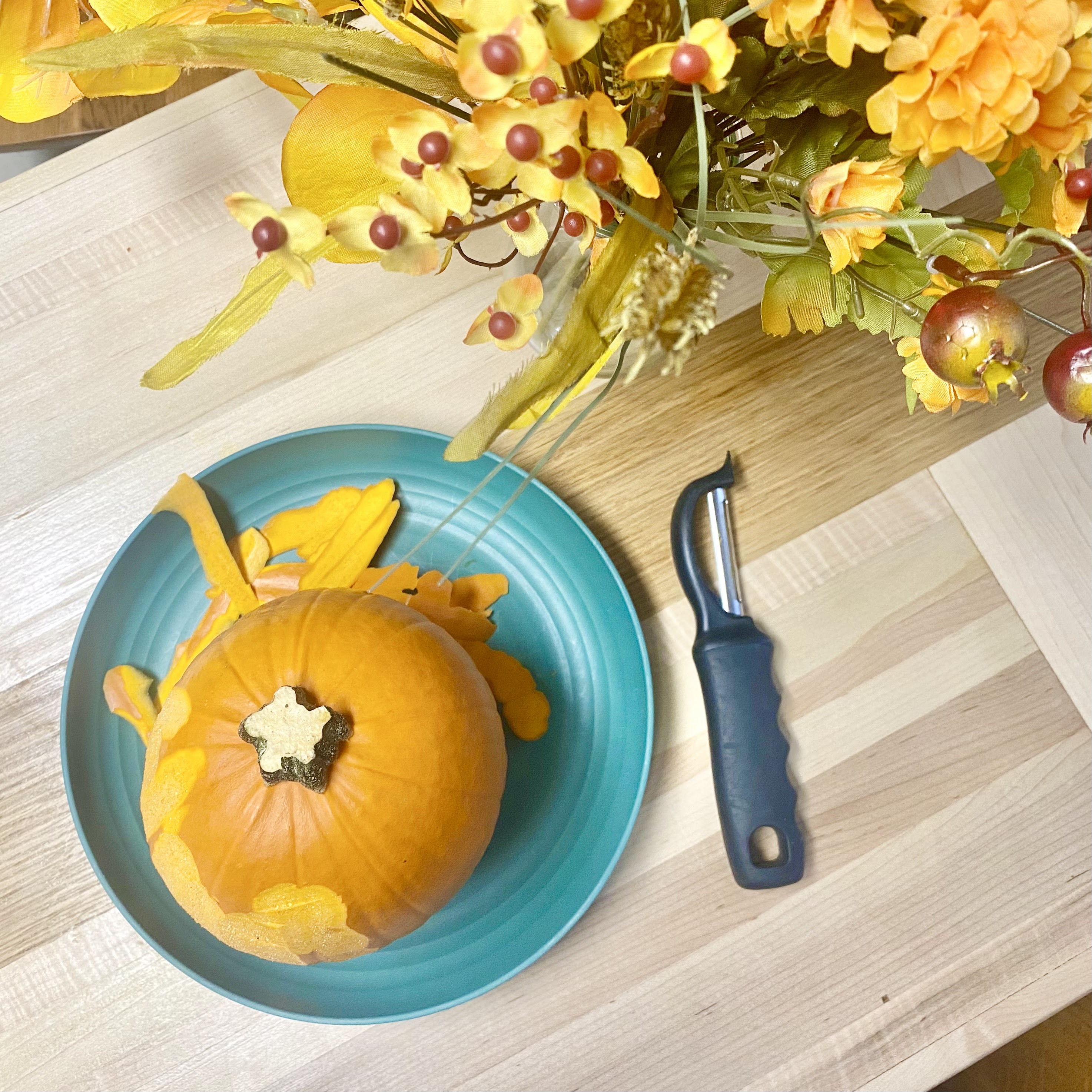 bowl of pumpkin curry