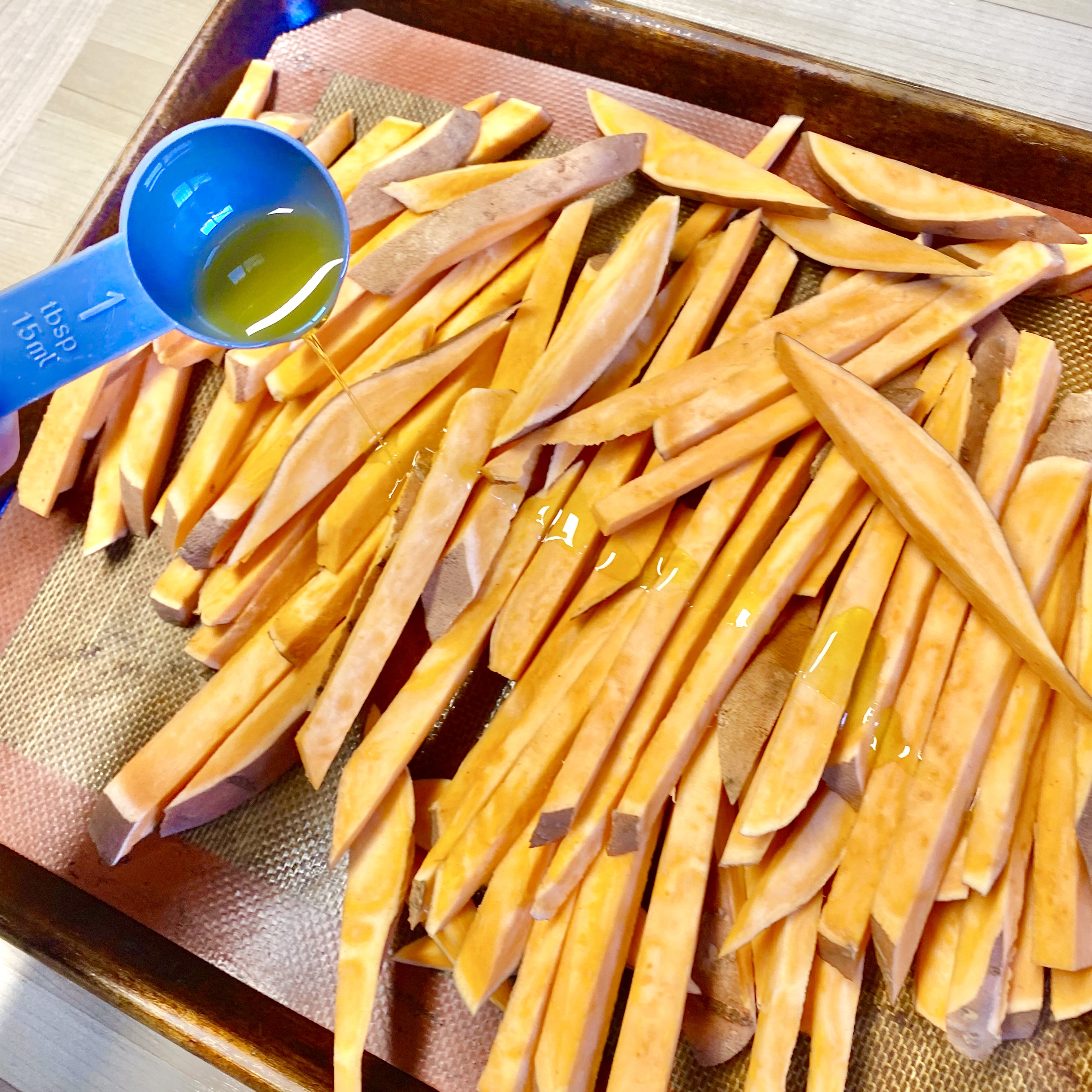 Covered Sweet Potato Fries