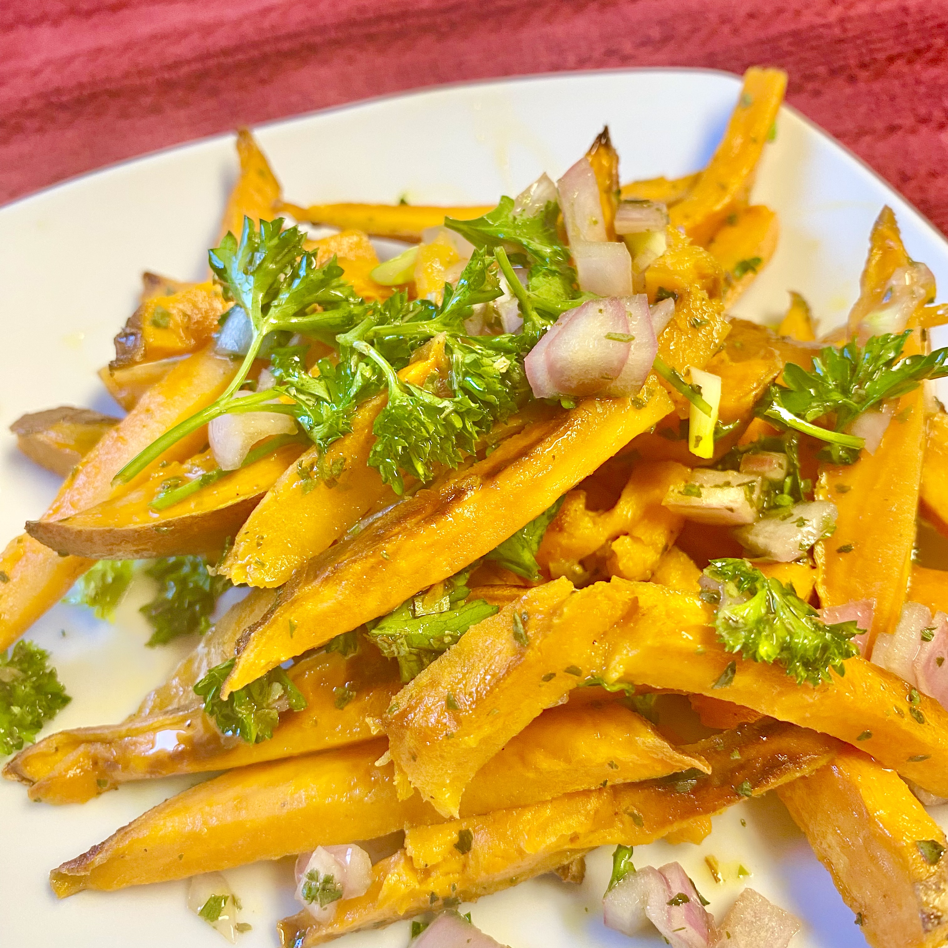 Covered Sweet Potato Fries
